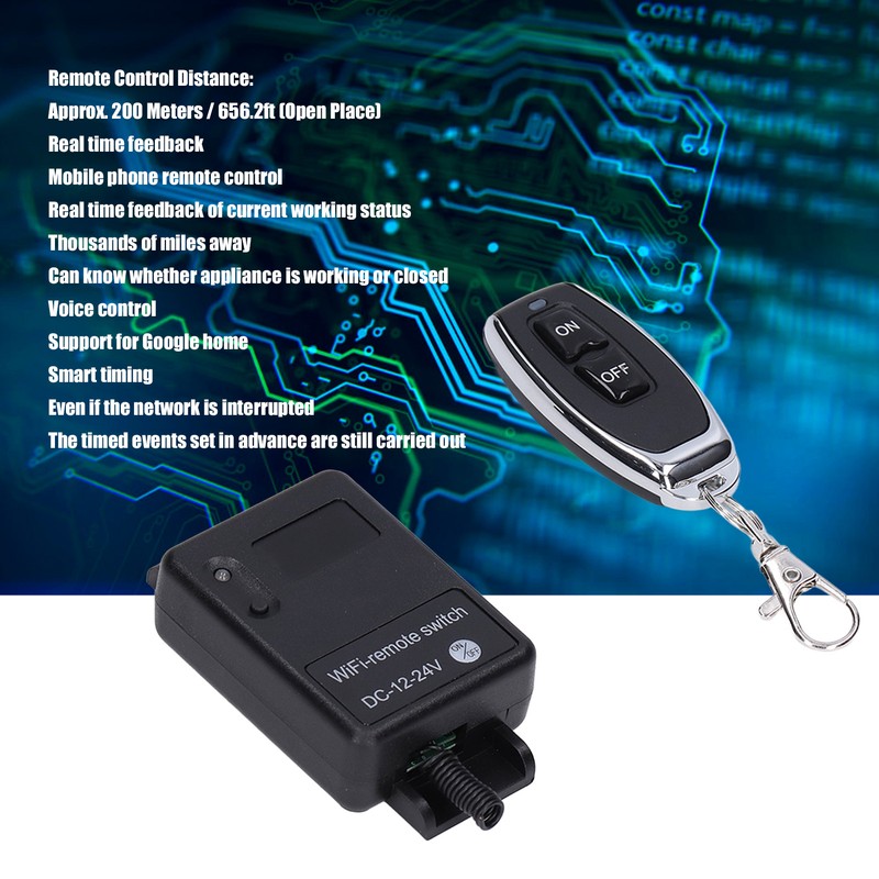 WiFi Remote Control Switch Single Channel Wireless Access Controller Mobile