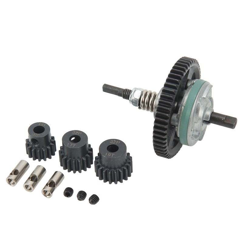 RC Car 54T Differential Assembly 15T 17T 19T Motor Gear