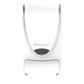 DEB Designer Soap Dispenser for Toilet and Washroom White Chrome-Plated