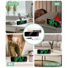 GHDVOP Alarm Clock, Table Clock, Projection Clock, Digital Clock, 180°