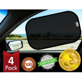 Kinder Fluff Car Window Shades - Ultimate UV Protection for Babies