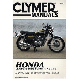 BEST HONDA CB550 SOHC FOURS MOTORCYCLE REPAIR SHOP & SERVICE MANUAL - Years 1974, 1975, 1976 1977 & 1978
