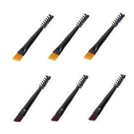 Ipetboom Elegant Shaped Eyebrow Brush 6pcs Makeup Kit for Long Brow Hair and Eyelash Grooming
