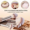 Brochas de Maquillaje Profesional 20 Piezas Set de Brochas Maquillaje