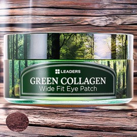 Leaders Eye Patch Eye Area Treatment Green Collagen Wide Fit Eye Patches 5 Pieces 60 Pieces / 리더스 눈 패치 눈가 트리트먼트 그린 콜라겐 와이드 핏 아이패치 5개 60개입