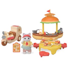 Sylvanian Families - 5757 Hamburger Stand - Dollhouse Playsets