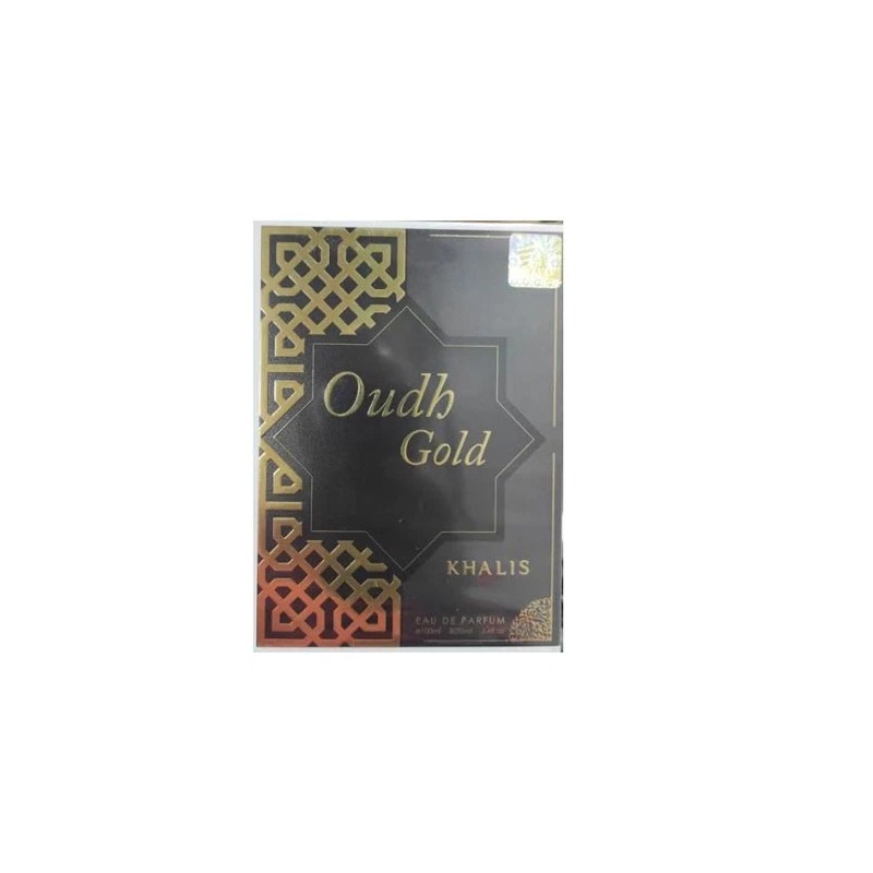 Khalis Oudh Gold Eau De Parfum 3.4 oz Spray for