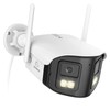 SANNCE 4MP Dual Lens Security Camera - 170° Ultra-Wide Angle,