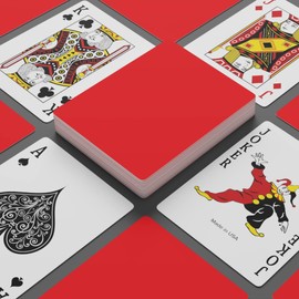 Brian Bula Red Playing Cards Cool Red Poker Cards