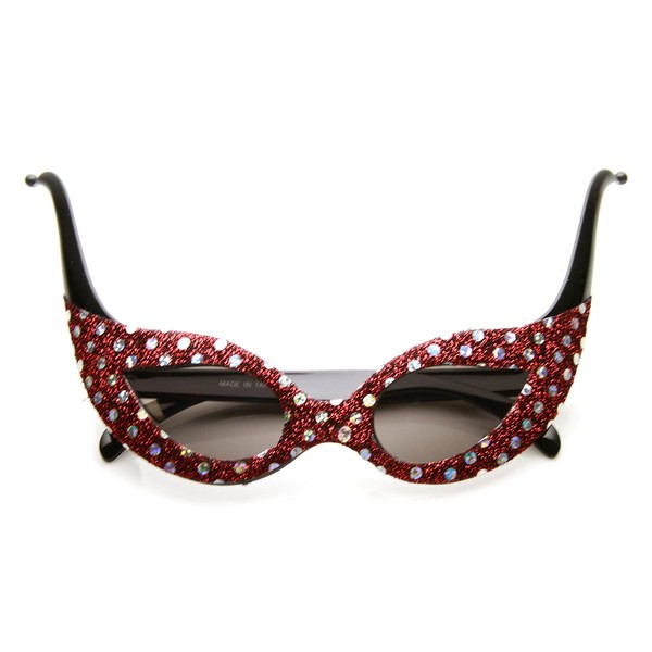 zeroUV Masquerade Ball Mask Pointed Jester Costume Party Novelty Sunglasses