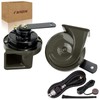 FARBIN Car Horns 12v Loud Dual-Tone Auto Snail Horn Electric