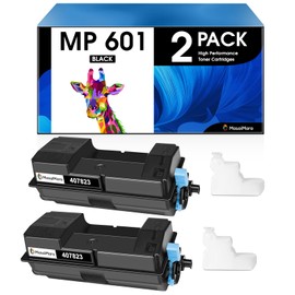 MasaiMara Compatible Toner Cartridges Replacement for Ricoh MP 601 MP601 407823 for Ricoh MP 501SPFG MP 601SPFG SP 5300DNG MP 501SPF 501SPFTL 601SPF SP 5300DN 5300DNTL 5310DN Printer (Black, 2-Pack)