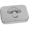 Azeeda 110mm 'Smiling Toadstool Mushroom' Metal Hinged Tin/Storage Box (TT00214687)