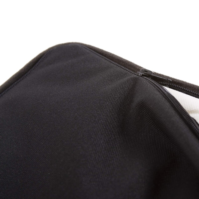 Howard Elliott No Tip Block Ottoman With Cover, Avanti White