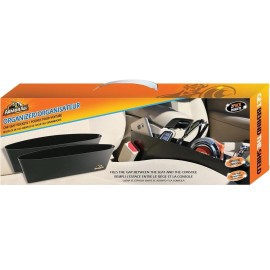 Armor All 2 Pack Armor All Universal Car Seat Gap Pocket Wedge Organizer Catcher Storage