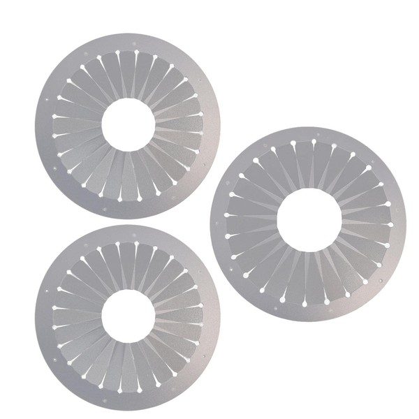 F Fityle 3 Pieces Ribbon Flower Making Tool Ribbon Rosette