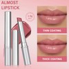 2PCS Honey Lipstick, Black & Pink Tinted Lip Balm Set