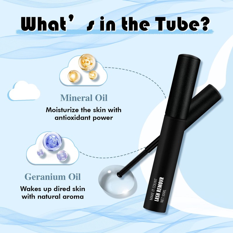 KevKev Cluster Lash Glue Remover Eyelash Remover for Lash Clusters