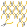 15 Pack Mini Needle Nose Pliers, 5 Inch Thin Needle