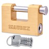 Maudex® MBX/70 Solid Brass Heavy Duty Lock for Outdoor Use
