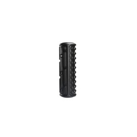 Maykoosh Renaissance Romance Black Vibrating Roller Massager: Tri-Texture Foam Roller with Vibration Settings, Internal Storage, 19.5-Inch Length for Muscle Recovery