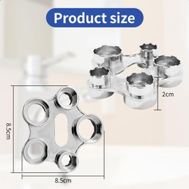 Efficient Water Flow Adjusting Tool, 10 in 1 Faucet Aerator Removal Tool, Multi-Use Faucet Aerator Key, Faucet Aerator Removal Wrench Tool for Easy Installation and Maintenance