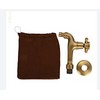 Classic Faucet HandBrushed Pure Copper Antique Household WallMounted Water Tap for Washing Machine