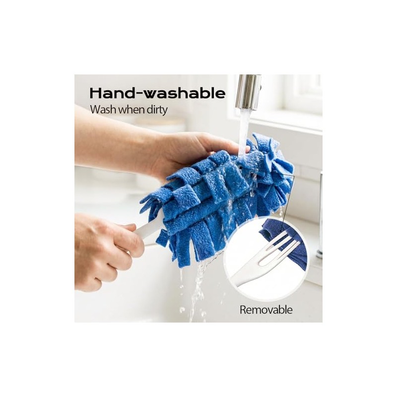 Reusable Electrostatic Duster Refills - 5 Color Set