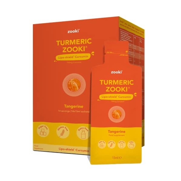 ZookiÂ® Liquid Turmeric | Turmeric Shots Contains 750mg Full Spectrum