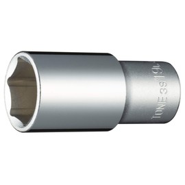 Tone Deep Socket (6 Angle) 3S-19L Drive Angle 0.3 inch (9.5 mm) (3/8 inch), Double Side Width 0.7 inch (19 mm)