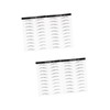 Baluue 4sheets Eyebrow Stickers of Hair-like Simulation for Women Easy