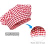 Kids Apron and Chef Hat Set, Cute Children Baking Gingham