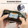 Poyiccot USB-C to Right Adapter, USB C Angle Adapter, 40Gbps