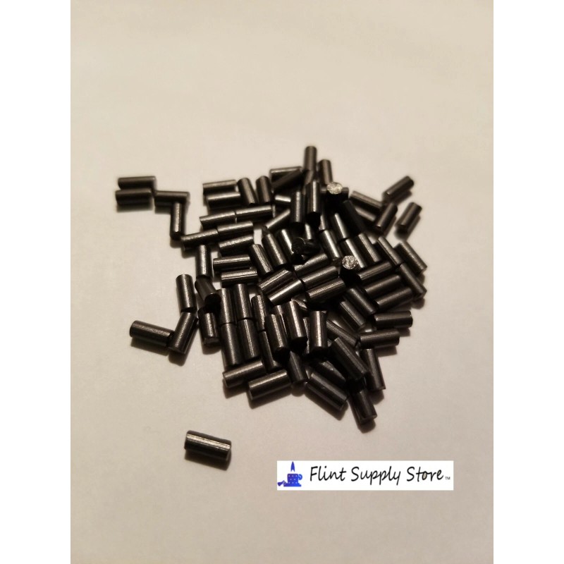 Flint Supply Store 100 lighter flints Black replacement for fluid/gas