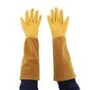 Rose Pruning Gardening Leather Gloves Wearproof Puncture Proof Long Work