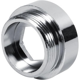 1 adaptador de grifo, accesorio de manguera de fregadero para grifo, 22mm 24mm G1/2 jardín cocina cobre purificador de agua grifo aireador adaptador accesorios 4 tamaños(24mmto22mm)