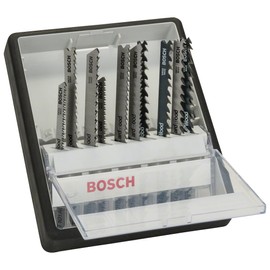 Bosch 2607010540 Wood Jigsaw Blade Set (10-Piece)