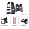 4Pcs Front and Rear Doors Window Lift Switch Button Panel