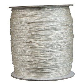 Missouri River Shawl Fringe Spool - 1800 ft Ecru Nylon Fringe - Ceremonial Occasion