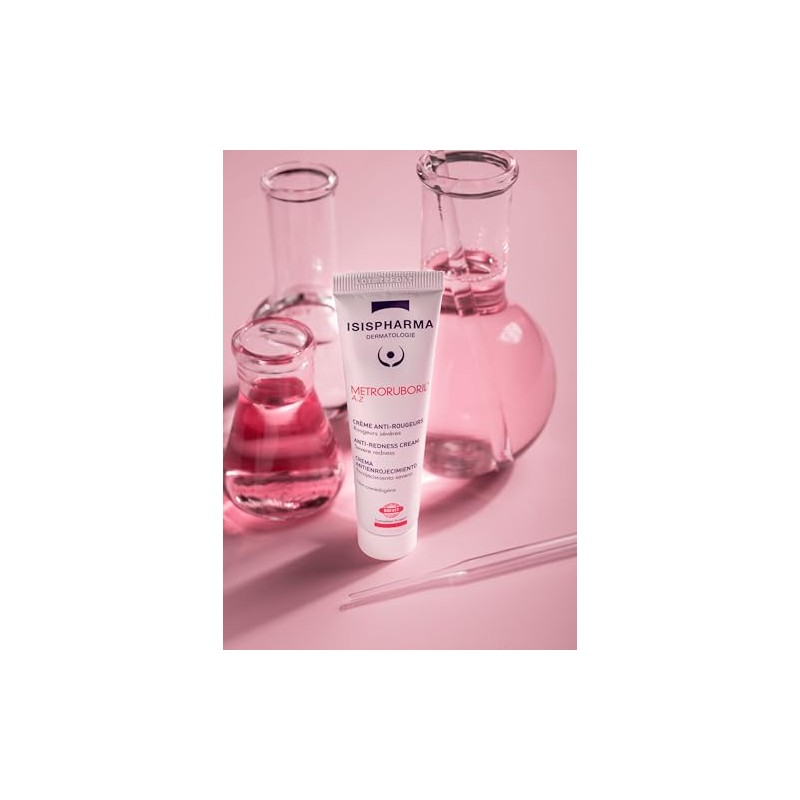 Isispharma Metroruboril AZ crema para rosacea, y pieles sensibles