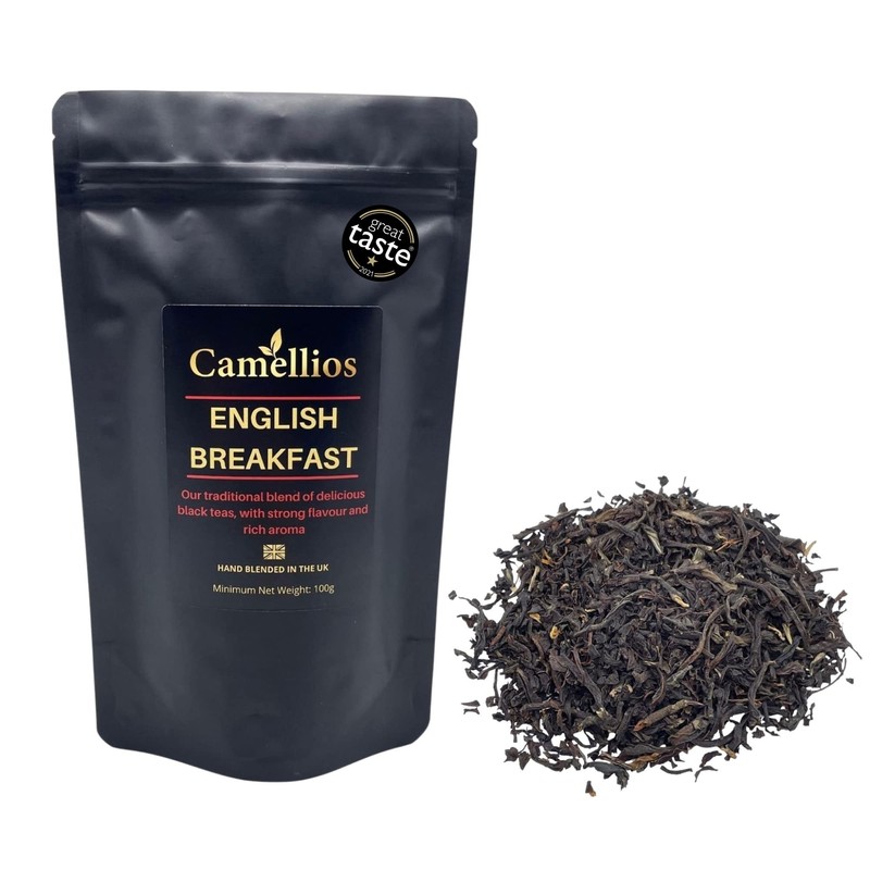 Premium Tea Selection, 3 Loose Leaf Teas, Camellios (3 Flavours,