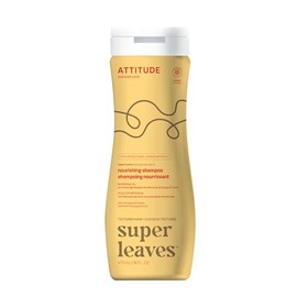 ATTITUDE Curl Moisturizing Shampoo for Wavy and Curly Hair, EWG Verified, Plant- and Mineral-Based Ingredients, Vegan and Cruelty-free, Moringa Oil, 16 Fl Oz