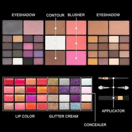 All-In-One /Make Up/Gifts/Kit/-/Color/Combination/-/36Pcs/LIP GLOSS/Blusher/3PCS/Concealer/4Pcs/Cont