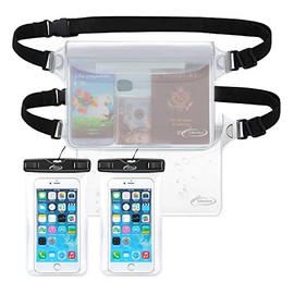 AiRunTech Waterproof Phone Pouch and Fanny Pack Set - 4-Piece