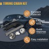 Bulubiu 24321-2E000 Timing Chain Kit Fit for Hyundai elantra Tucson