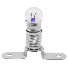 SQXBK 10PCS E10 2.5V/0.3A Miniature Screw Base Light Bulbs and 10PCS E10 Light Socket Bulbs Lamps Base Holders for Home Experiment Circuit Electrical Test Accessories