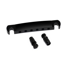 Oletone Tune-O-Matic Guitar Bridge Stop Bar Tailpiece for LP SG Style Electric Guitar BK