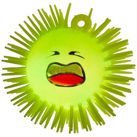 Rhode Island Novelty 5" Light-Up Emoticon Puffer Ball