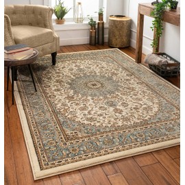 Well Woven Timeless Aviva Traditional Ivory 3'11" x 5'3" Area Rug