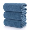 Lumimi Towels 3 Piece Very Soft Microfiber Bath Sheet Towel